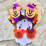 Pumpkin Mice Earrings