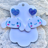 Puppy In The Sky Earrings