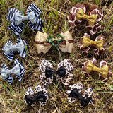Zebra Mini Bow Set