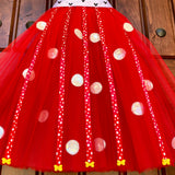 Polka Dot Style Mouse (Red) Hair Bow Holder