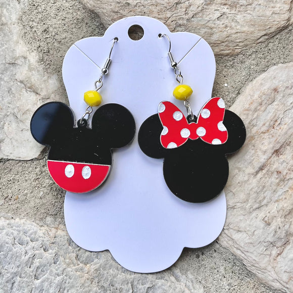 Mouse Love Earrings