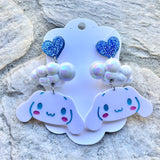 Puppy In The Sky Earrings