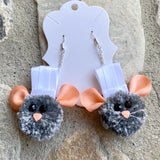 Little Chef Pom Pom Earrings