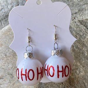Assorted Christmas Ornament Earrings